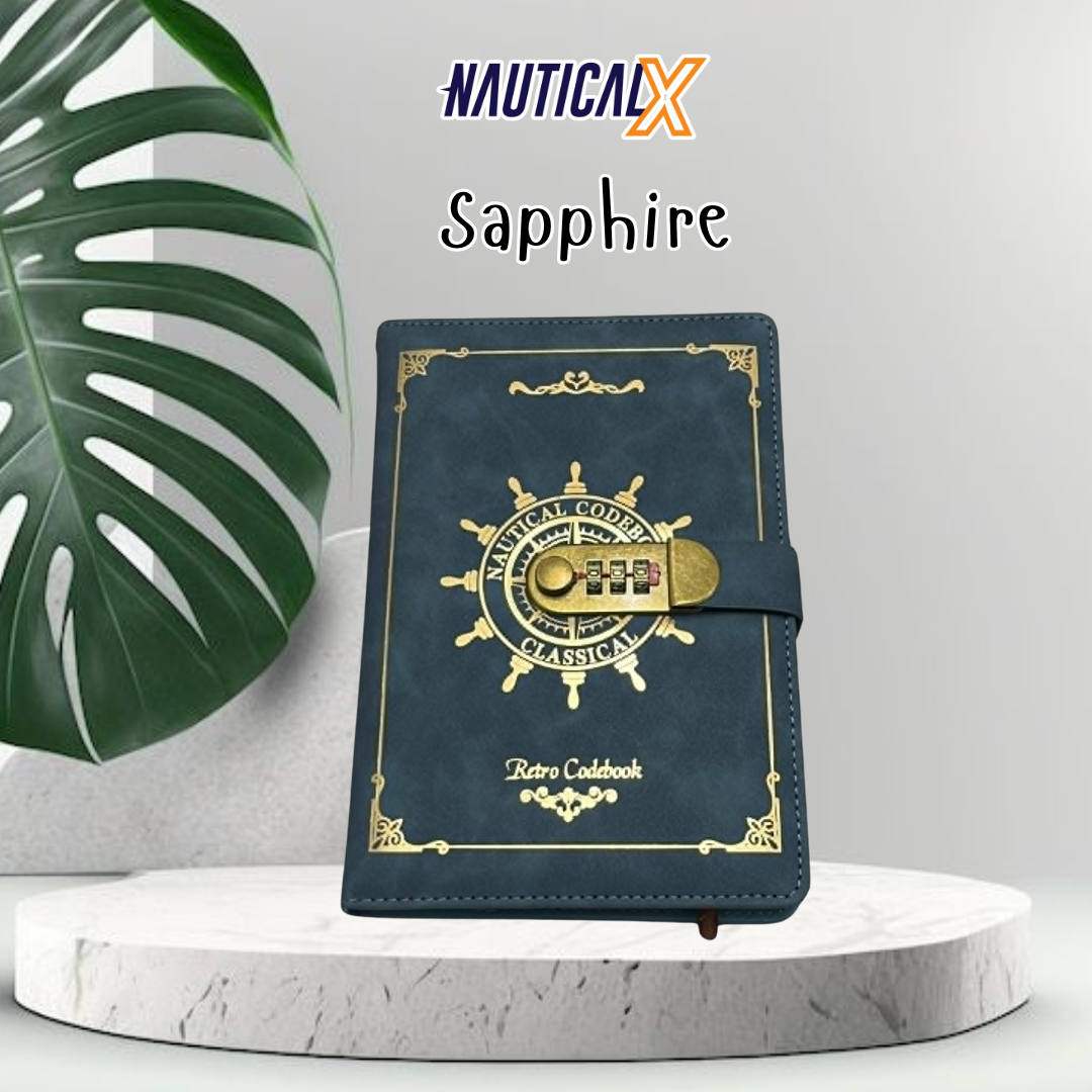 Retro Codebook - Seafarer Notebook