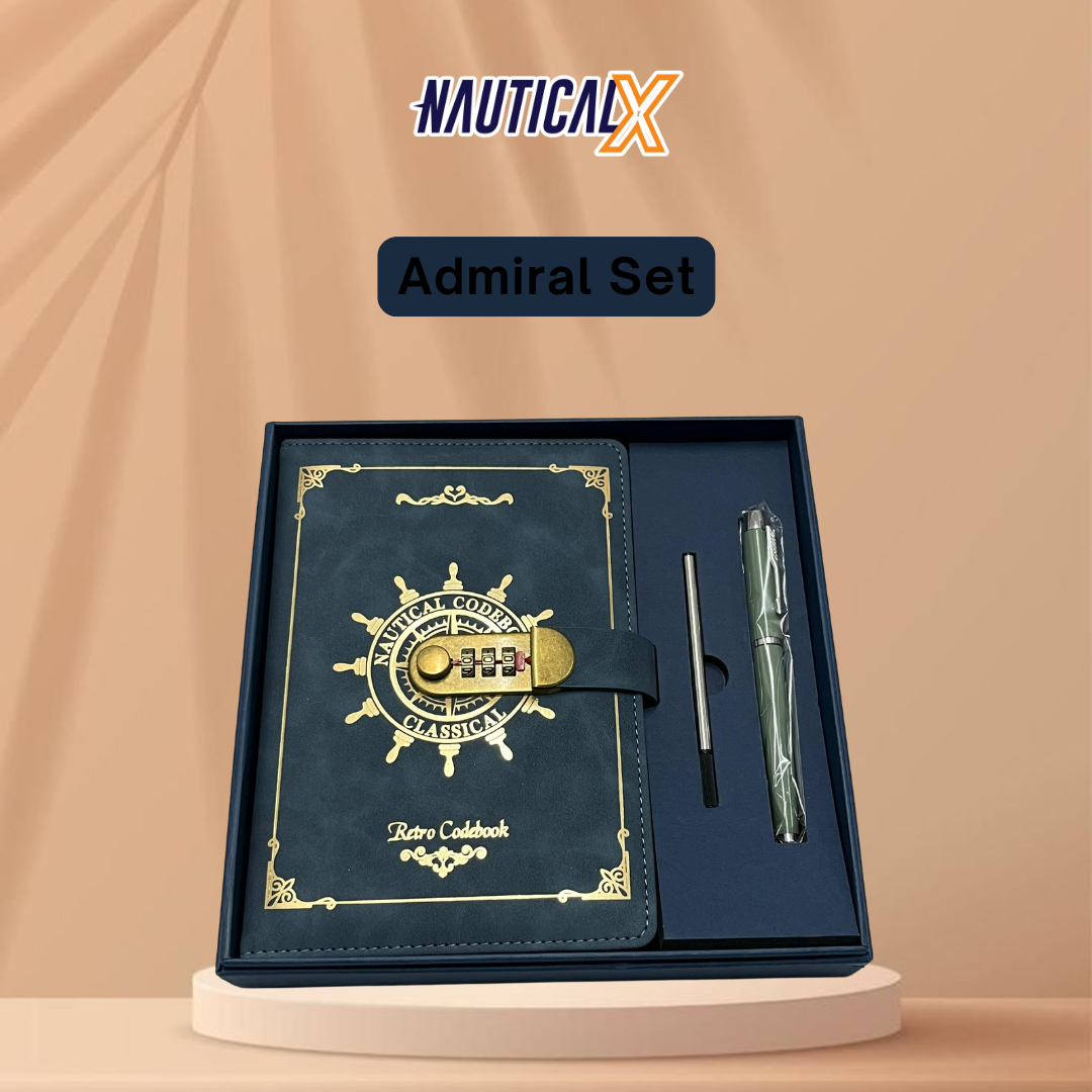 Retro Codebook - Seafarer Notebook