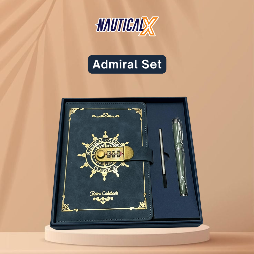 NauticalX Retro Codebook Journal