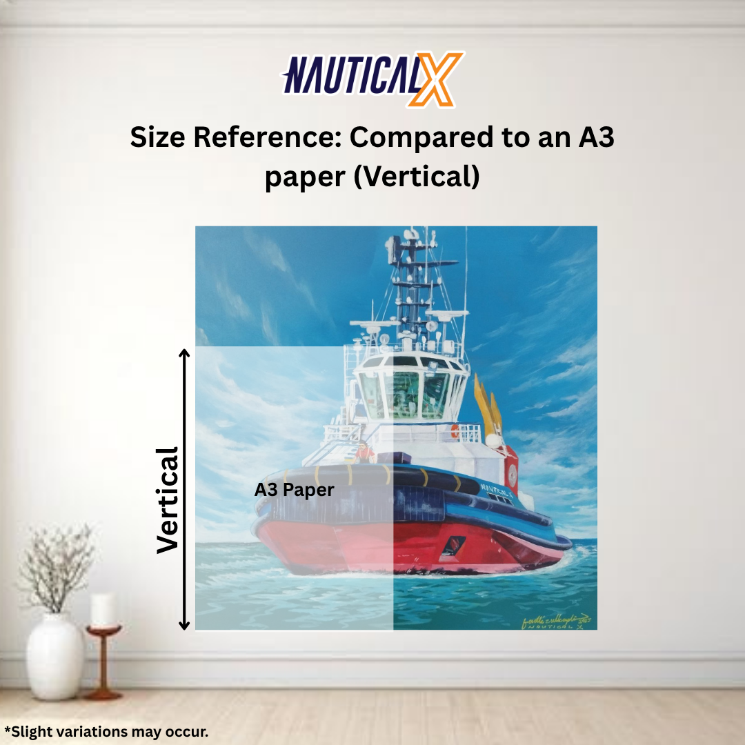 NauticalX Tugboat Painting