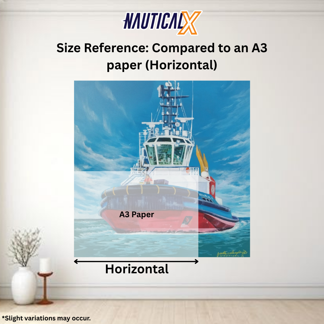 NauticalX Tugboat Painting