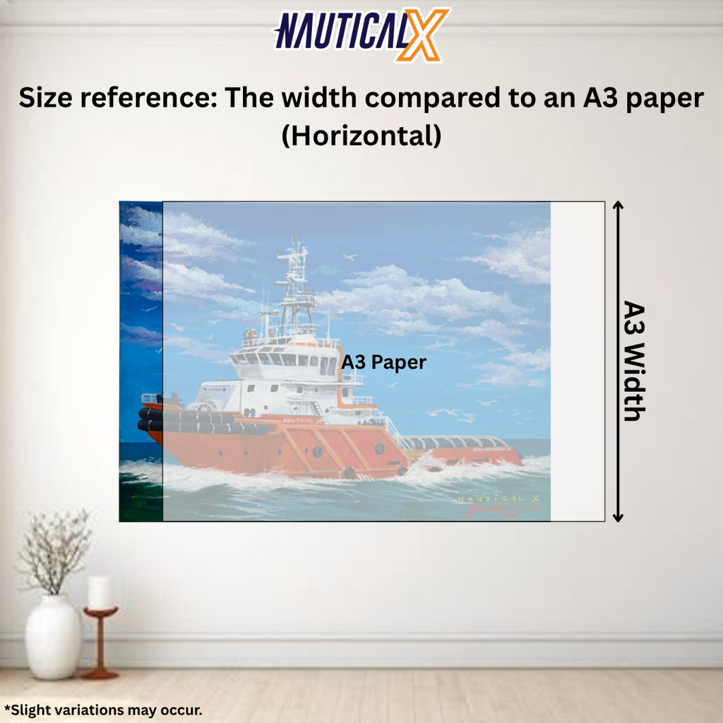 NauticalX Supply Vessel Painting