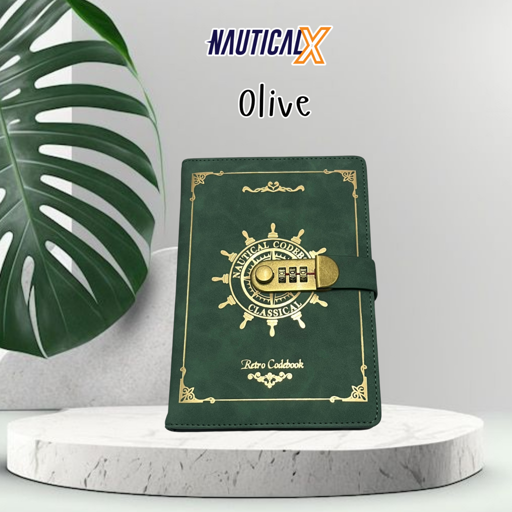 NauticalX Retro Codebook Journal