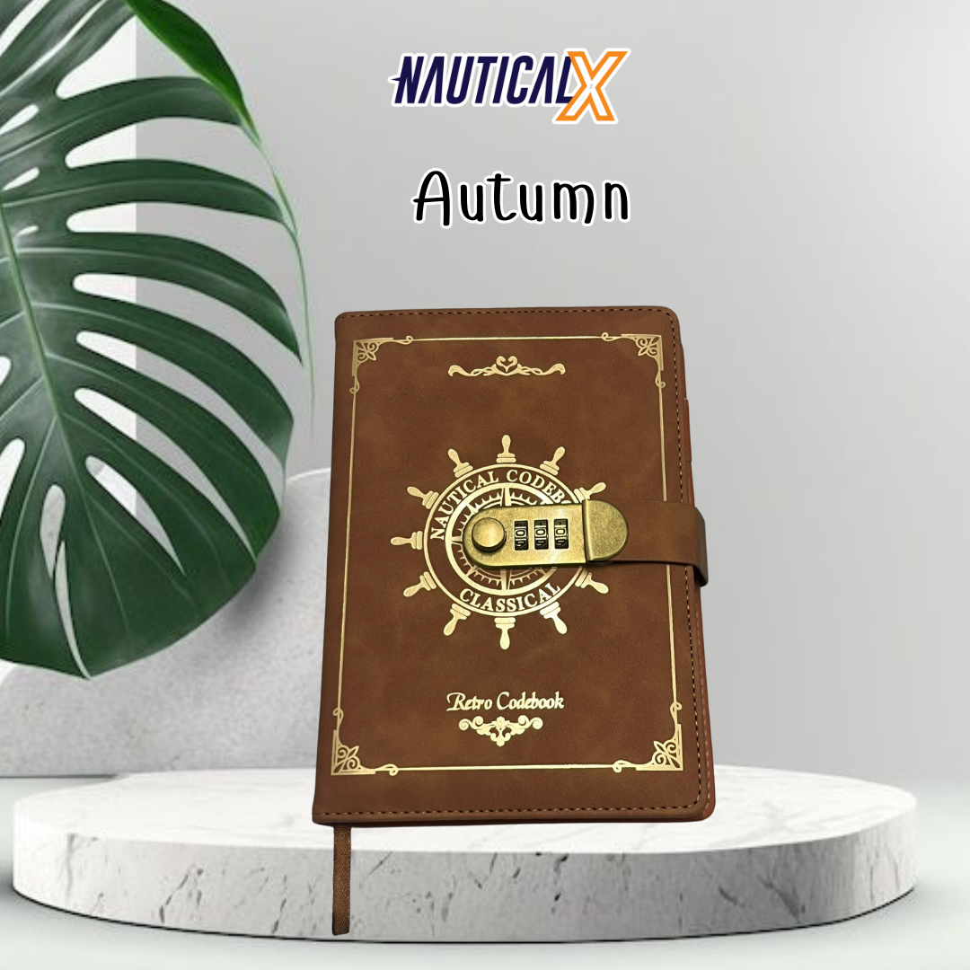 NauticalX Retro Codebook Journal