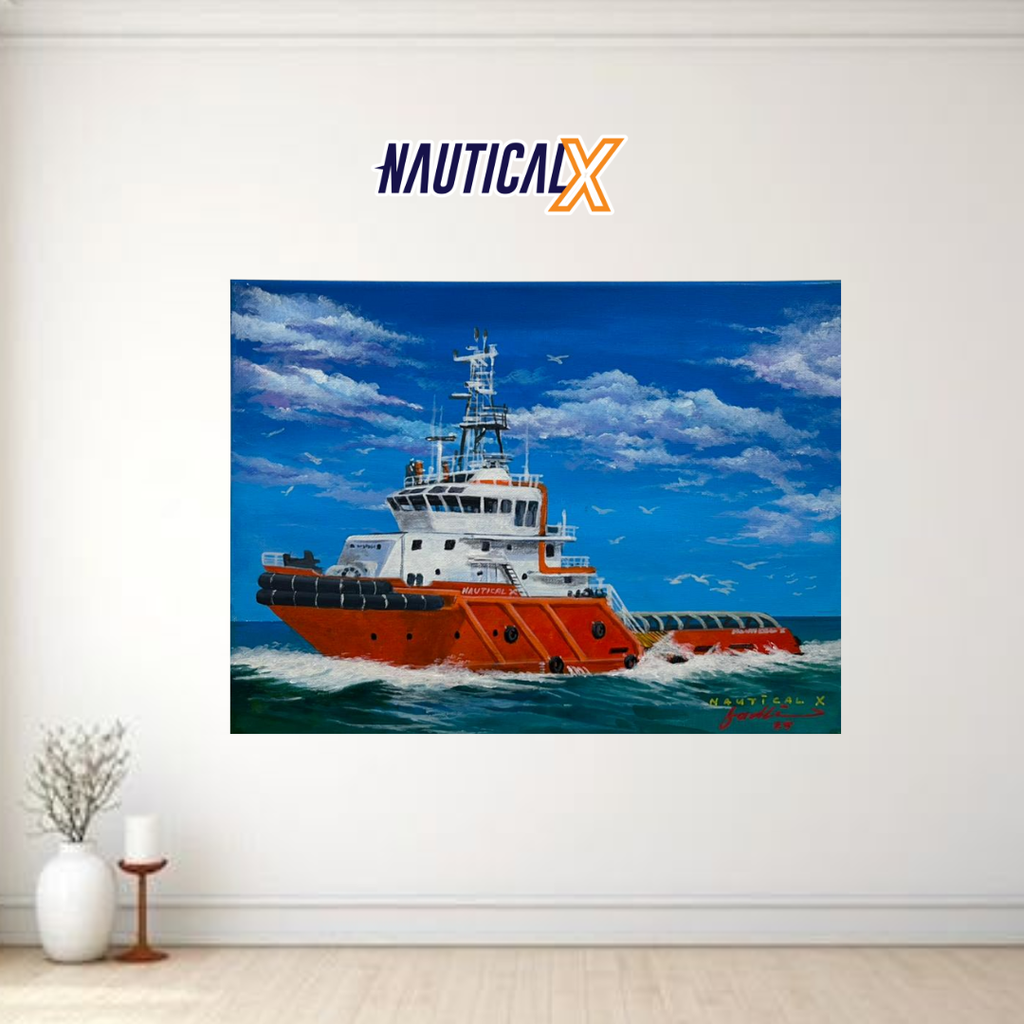 NauticalX Supply Vessel Painting