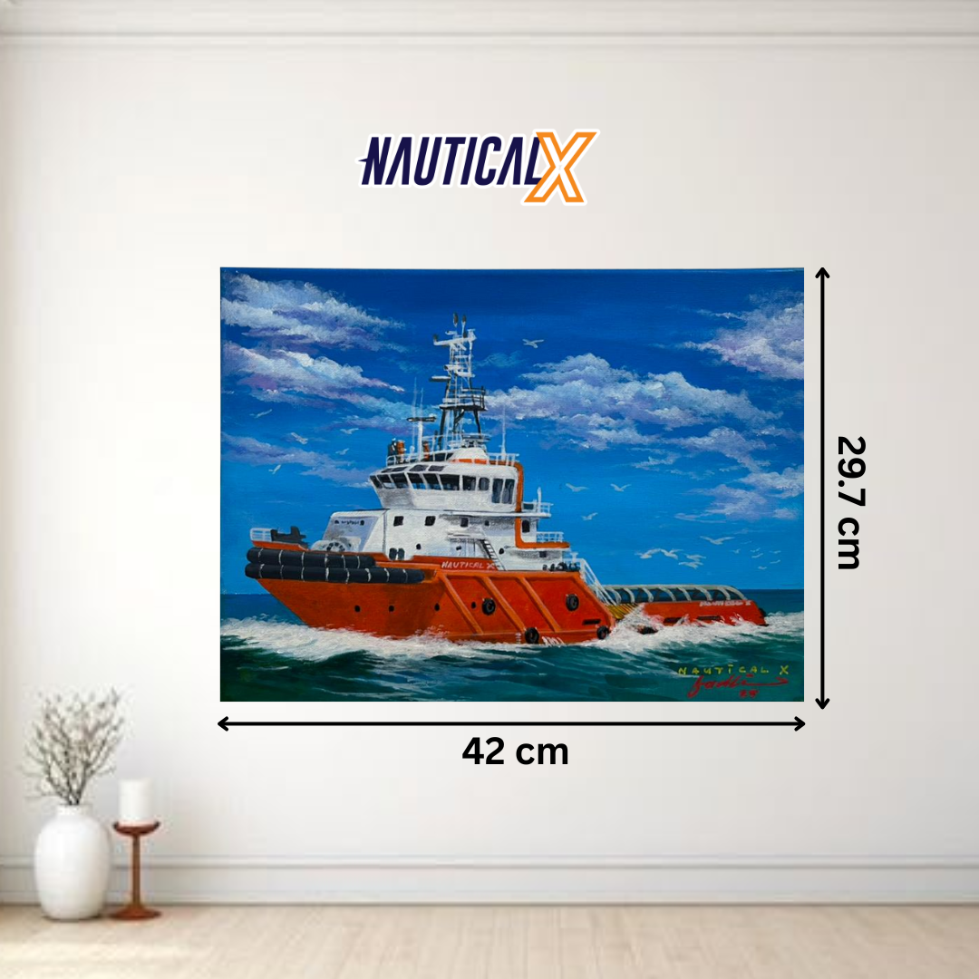 NauticalX Supply Vessel Painting