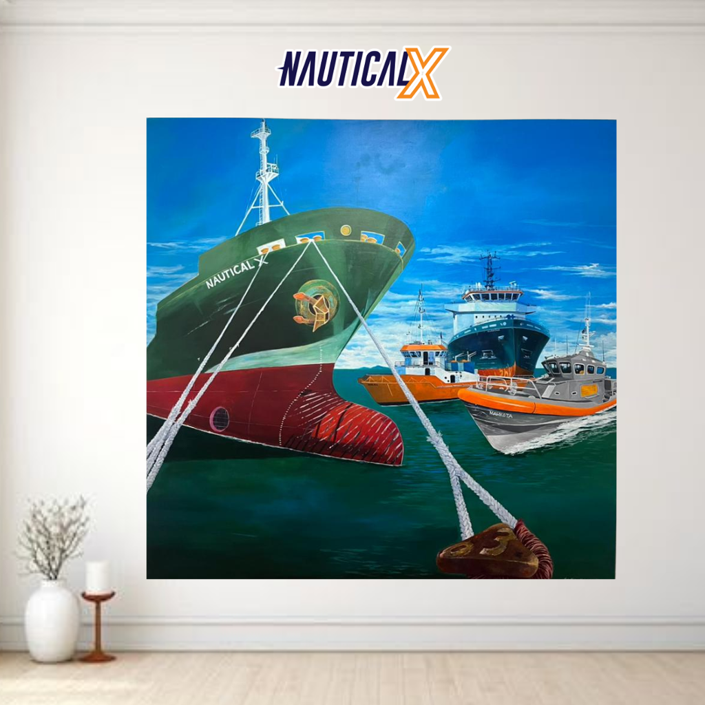 NauticalX Port Scenery Painting