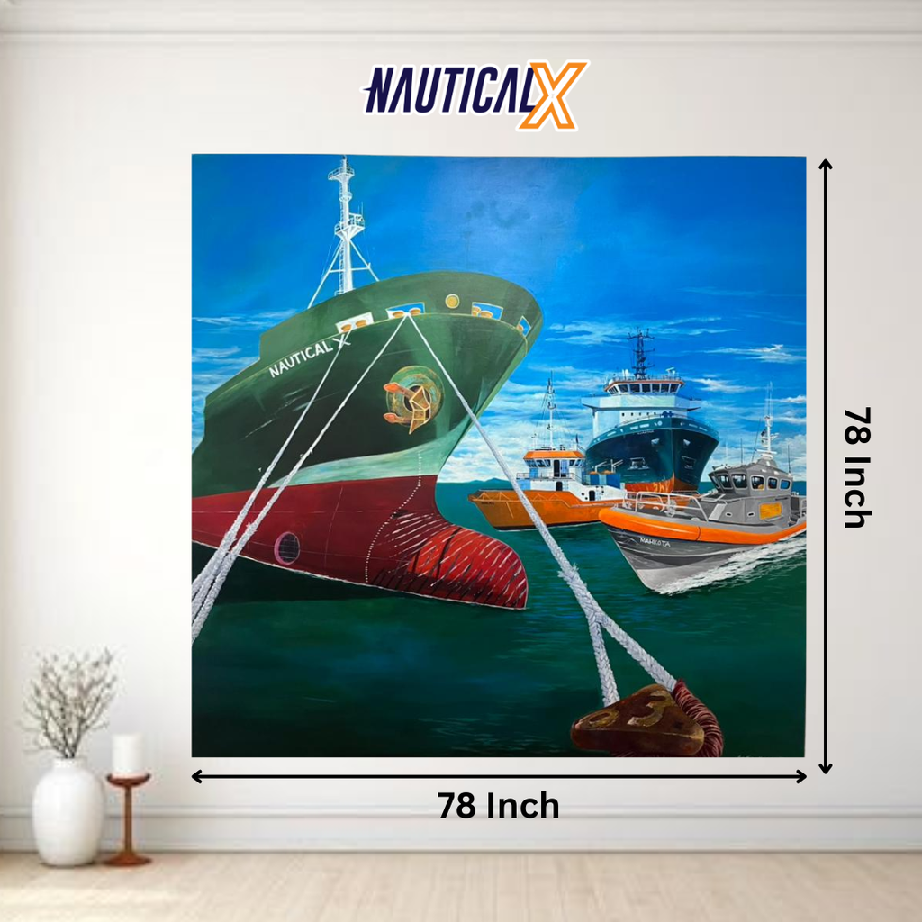 NauticalX Port Scenery Painting