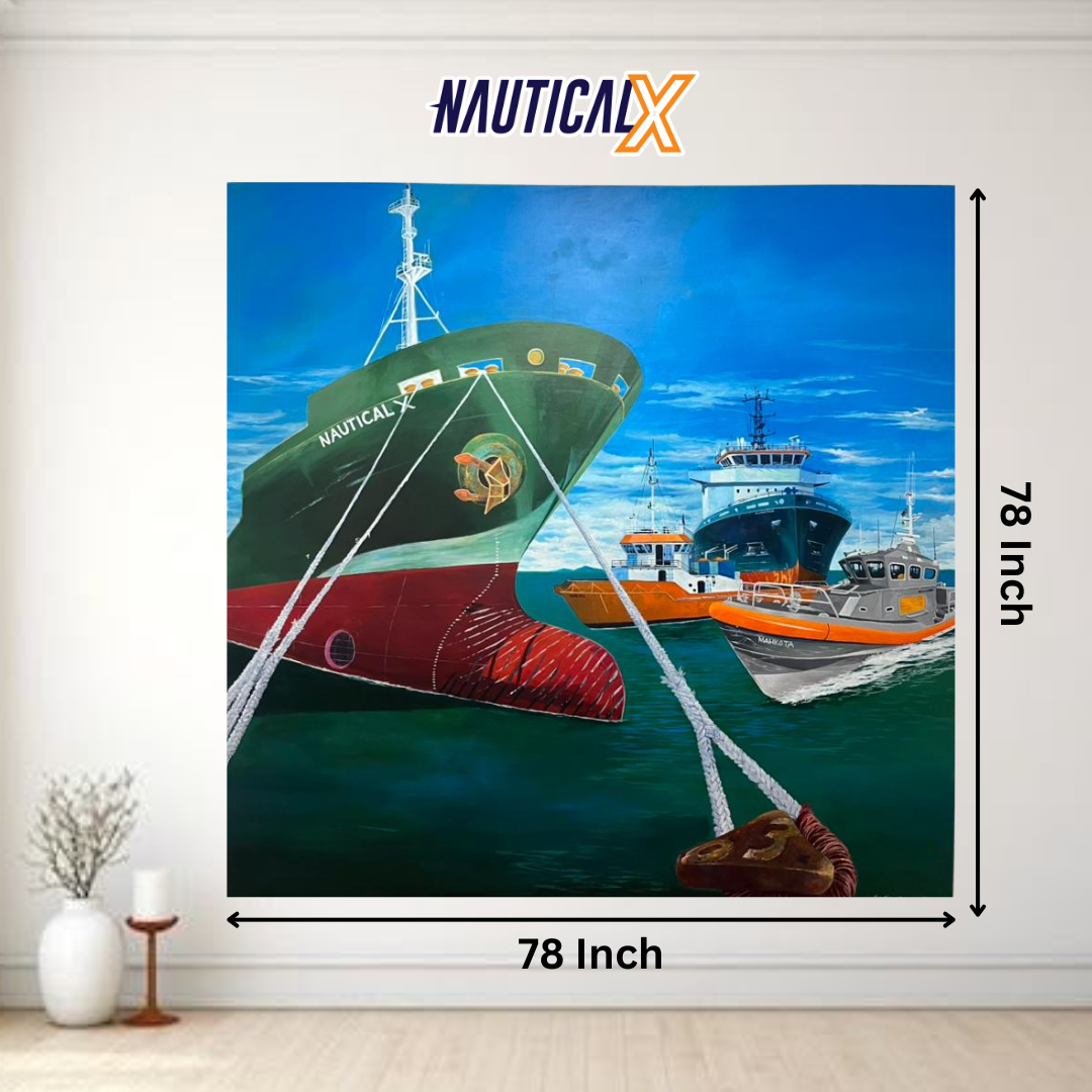 NauticalX Port Scenery Painting