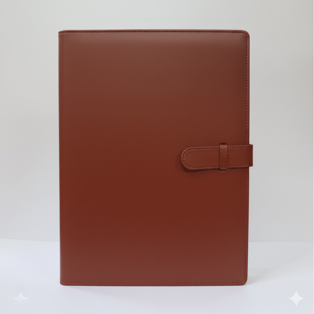 Leather Pocket File