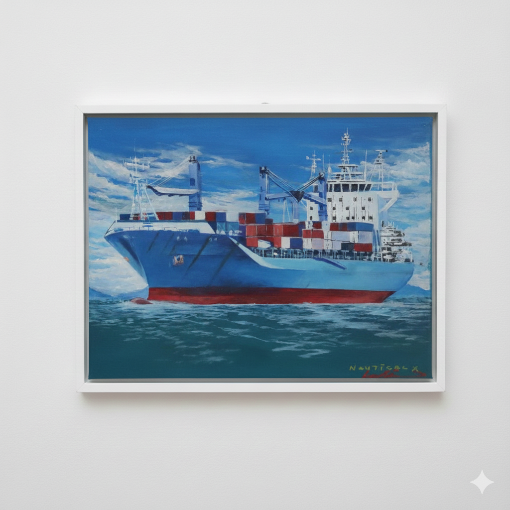 Container Vessel Painting