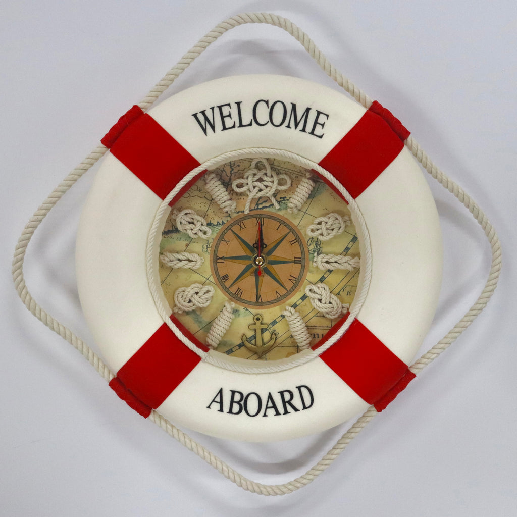 Lifebuoy Wall Clock (Medium)