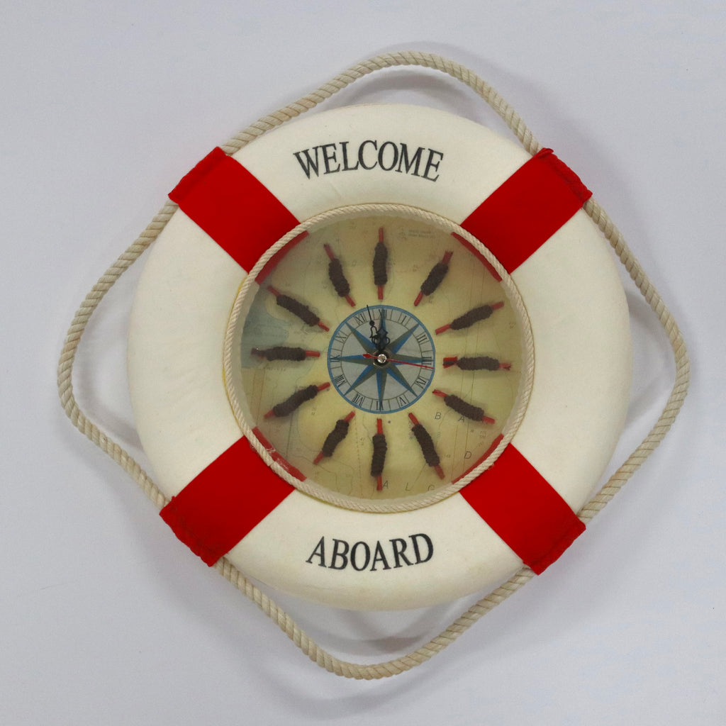 Lifebuoy Wall Clock (Medium)