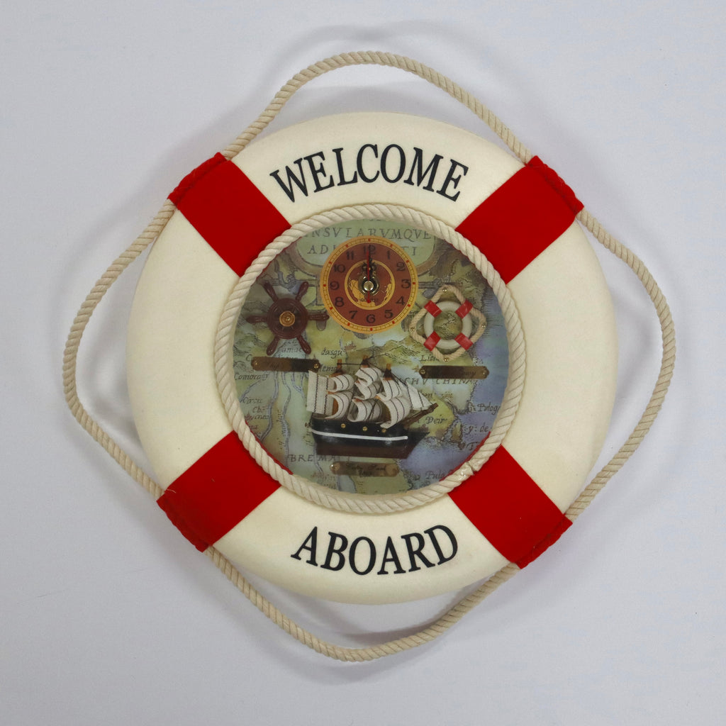 Lifebuoy Wall Clock (Medium)