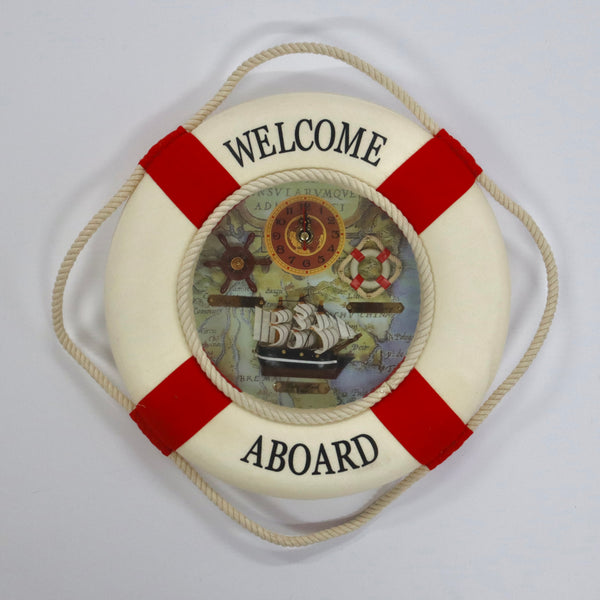 Lifebuoy Wall Clock (Medium)