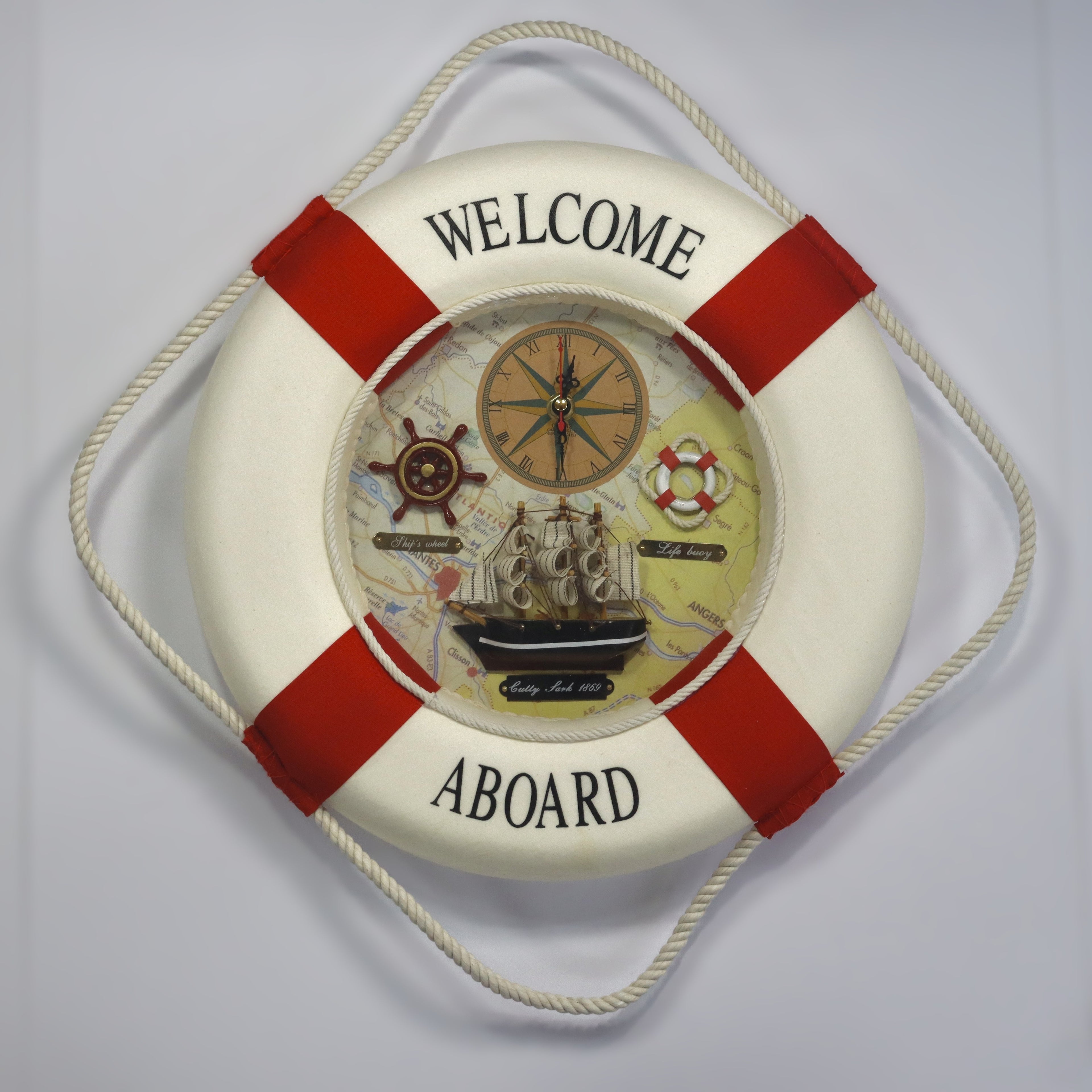 Lifebuoy Wall Clock (Large)