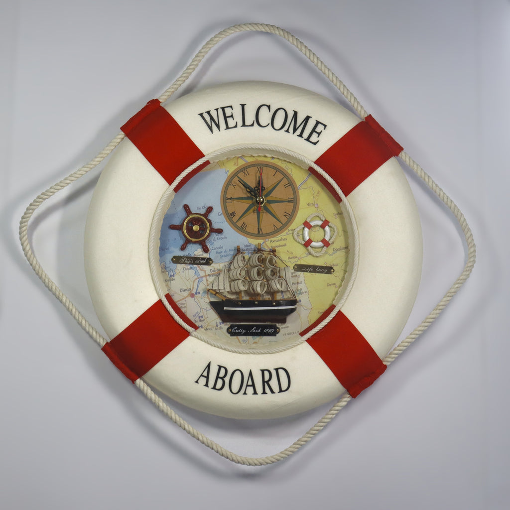Lifebuoy Wall Clock (Large)