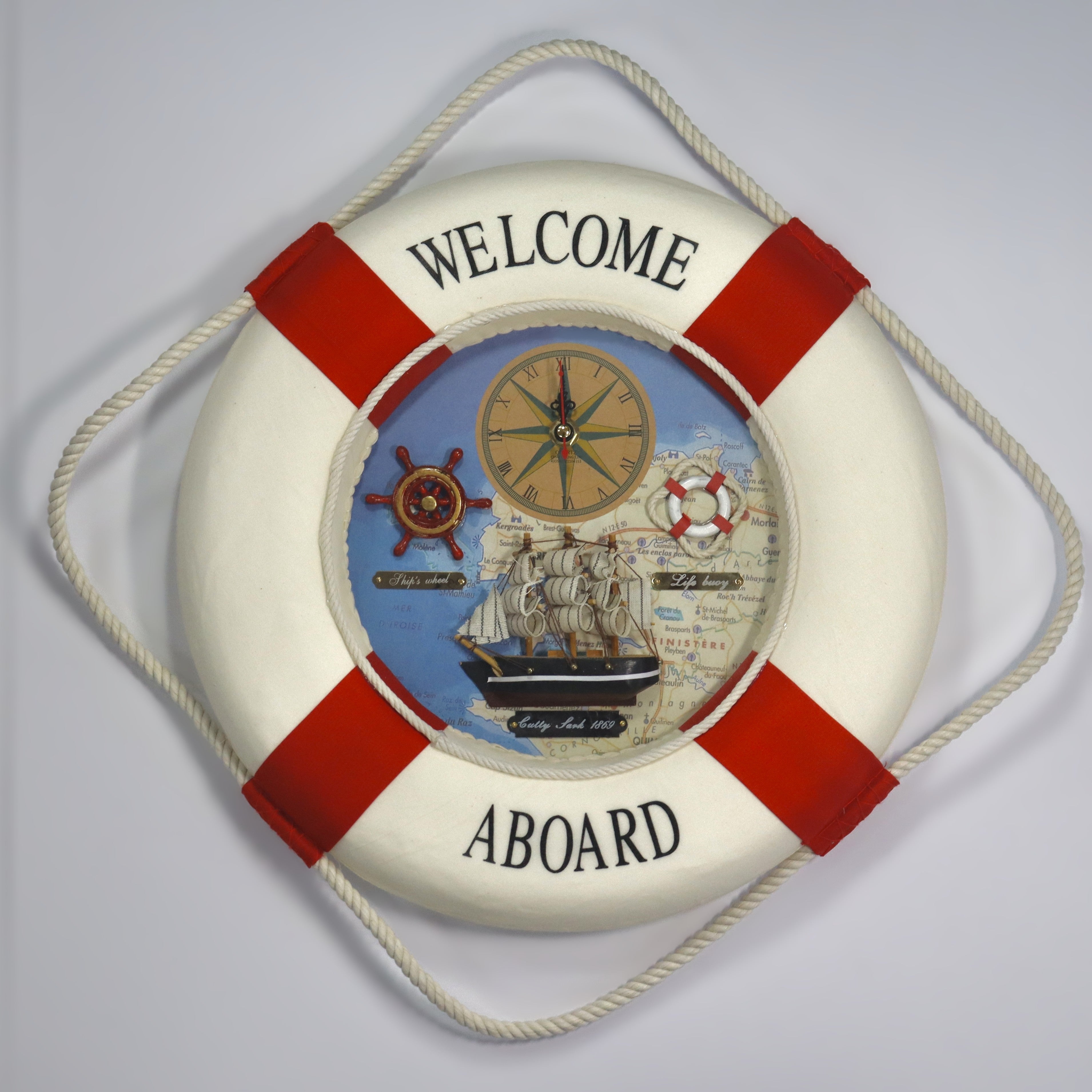 Lifebuoy Wall Clock (Large)