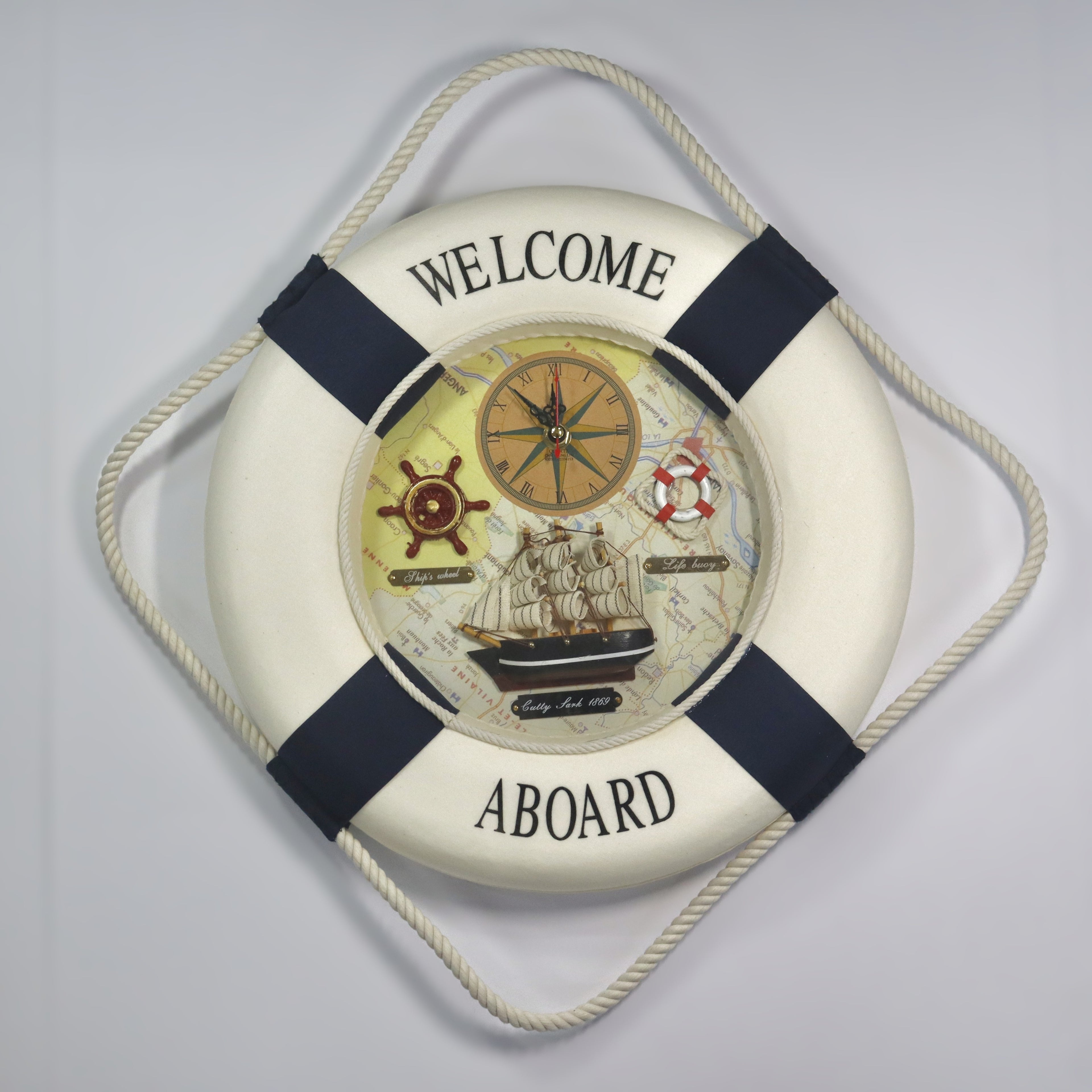 Lifebuoy Wall Clock (Large)