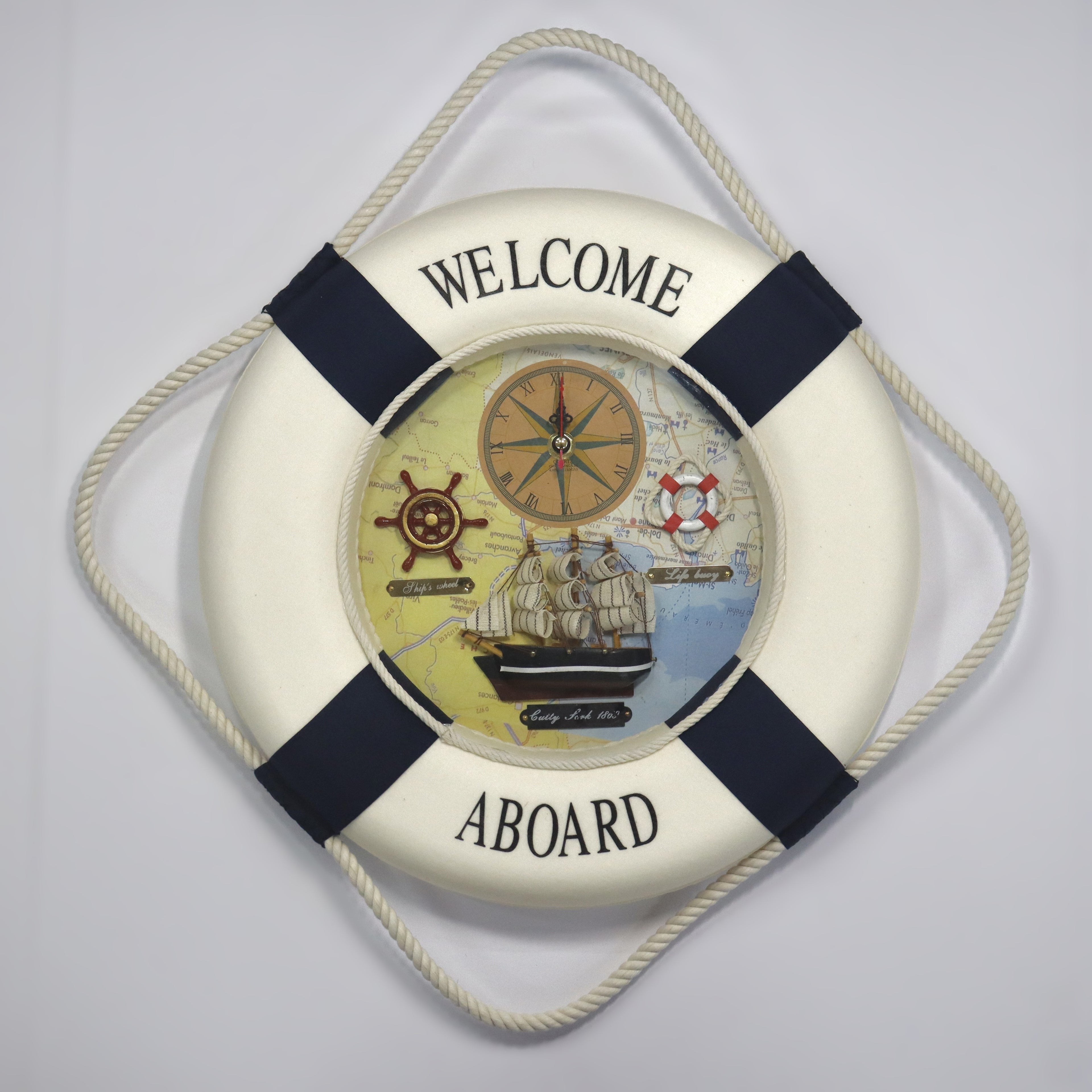 Lifebuoy Wall Clock (Large)