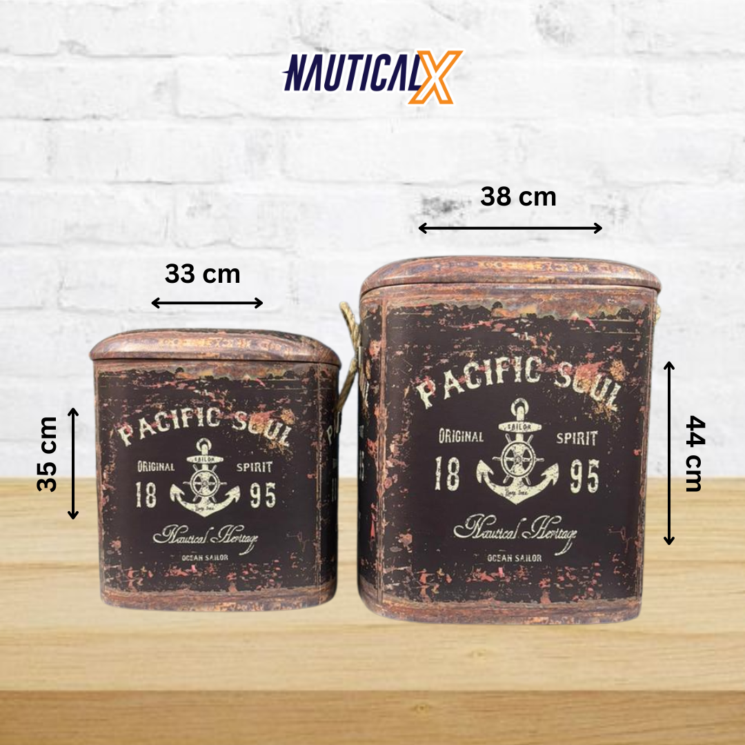 NauticalX DockBox (storage + stool) - Pacific Soul Edition